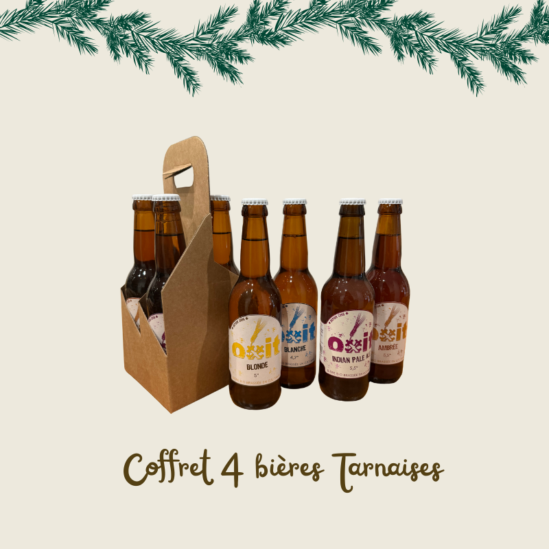 Coffret découverte - 4 bières OXIT 33cl