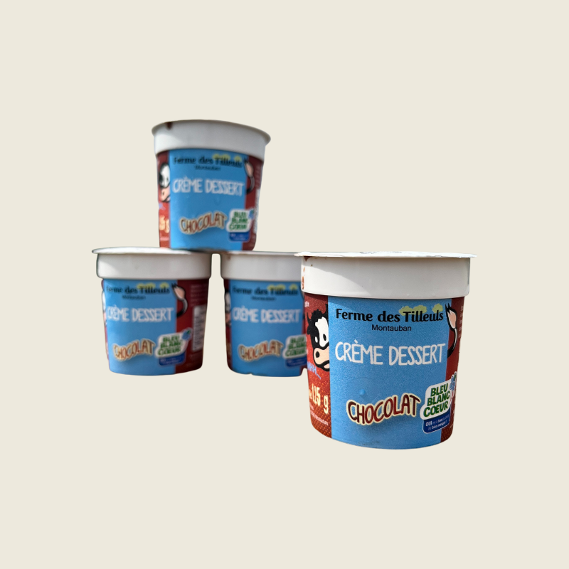 Crèmes dessert chocolat X4