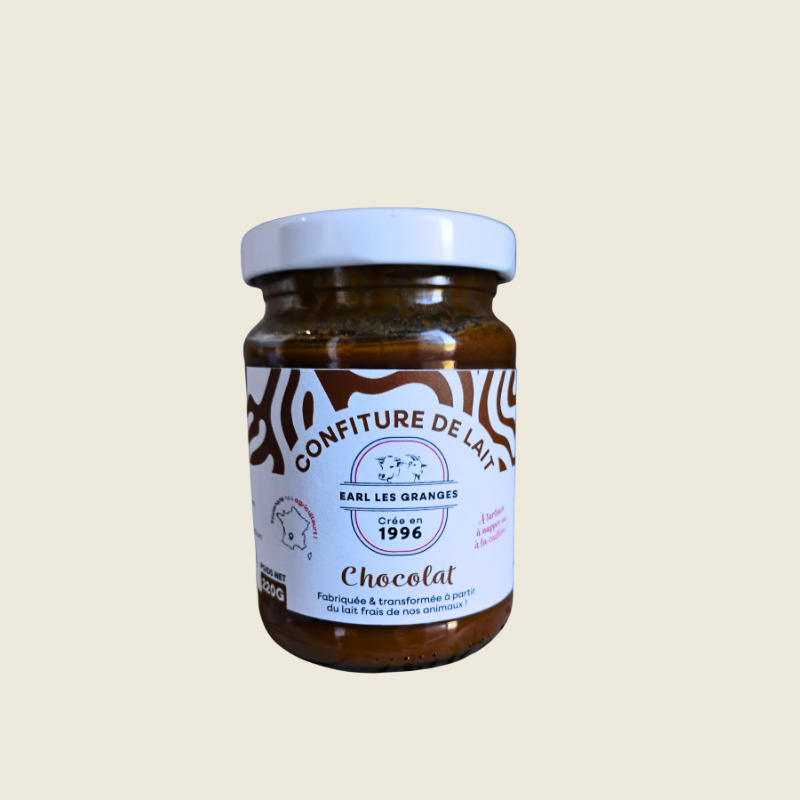 Confiture de lait saveur chocolat - 220g