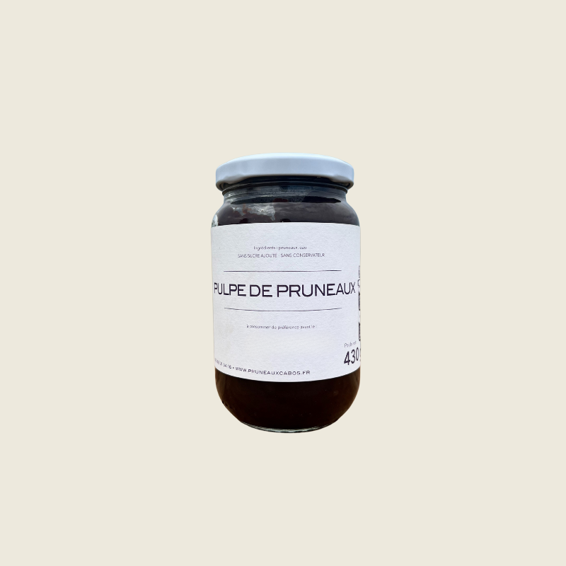Pulpe de pruneaux - 430g