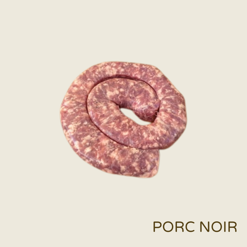 Saucisse fraîche de Porc Noir - Env. 1kg