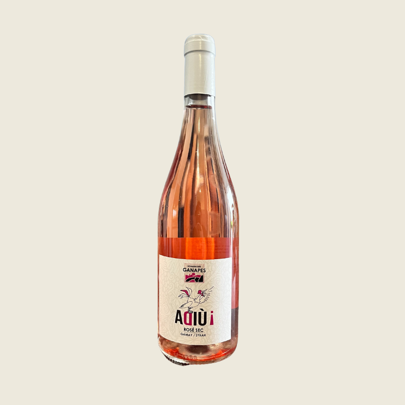 Vin Rosé sec ADIU - 75cl