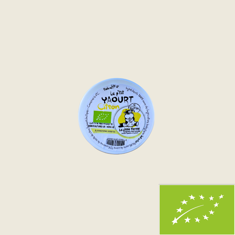 Yaourt BIO - Citron