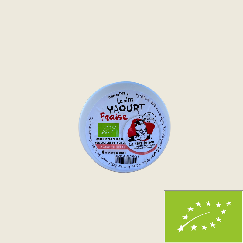 Yaourt BIO Coulis - Fraise