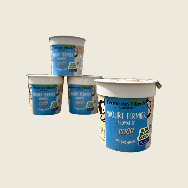 Yaourts X4 - Coco