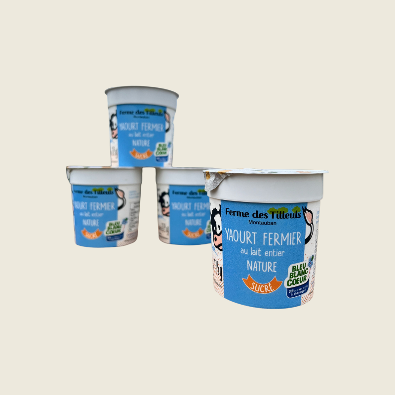 Yaourts sucrés x4