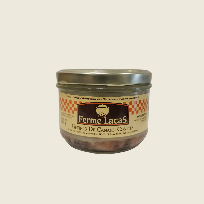 Gésiers de Canard Confits - Conserve