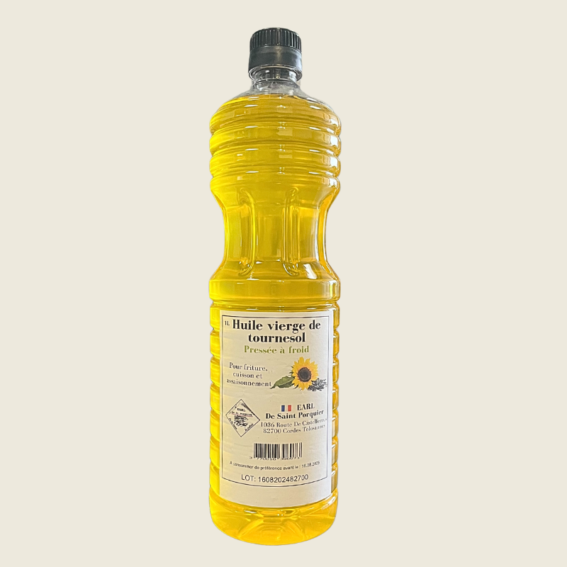 Huile Vierge de Tournesol - 1L