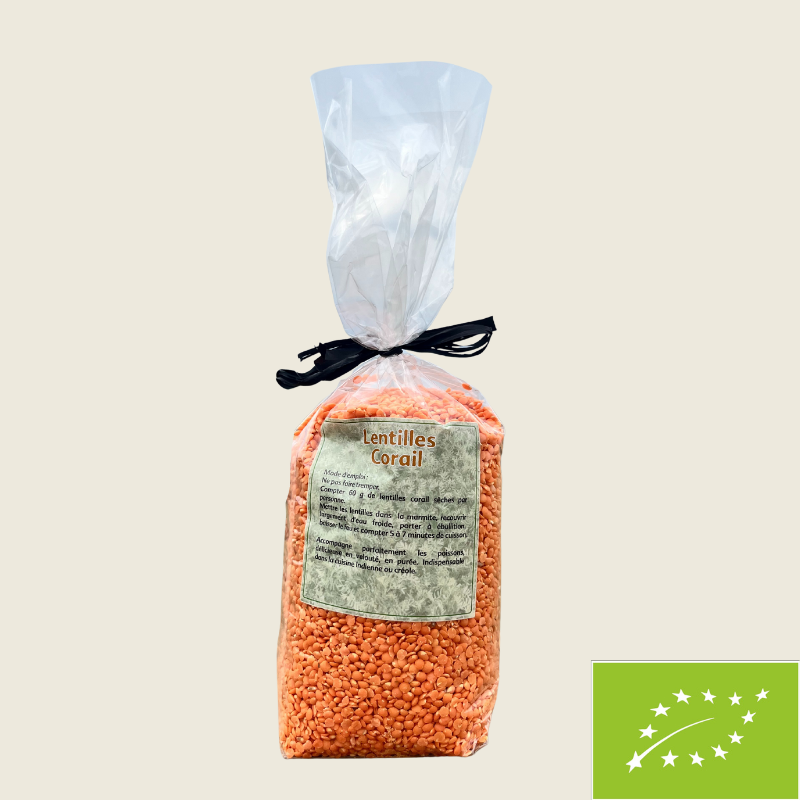 Lentilles corail - 500g
