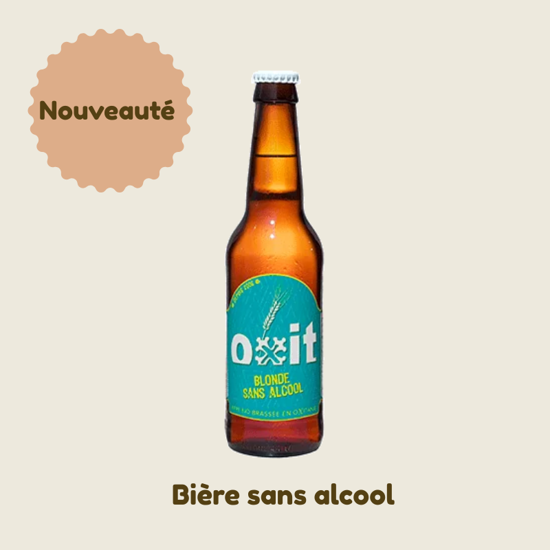 Bière blonde - Sans alcool - 33cl