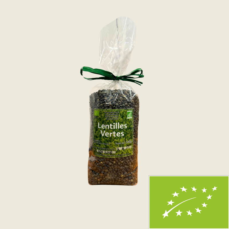 Lentilles vertes - 500g