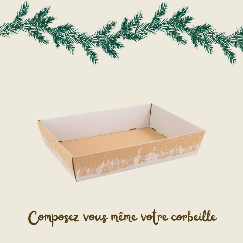 Corbeille de Noël vide