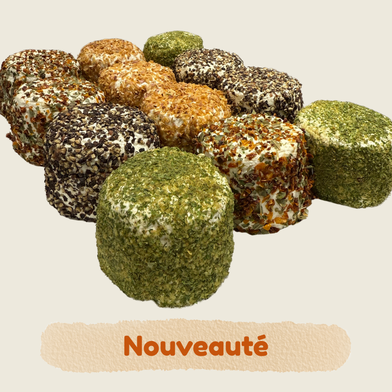 Crottin de chèvre aromatisé - DLC 07/10