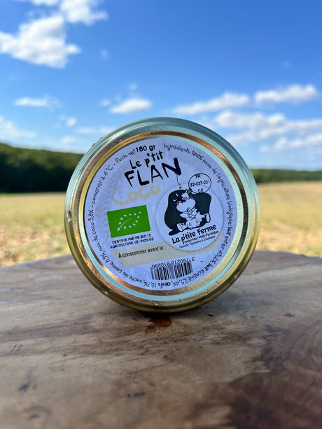 Flan à la noix de coco