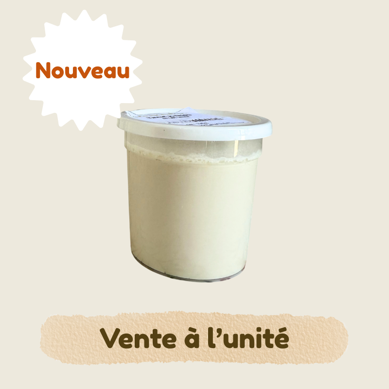 Yaourts de Brebis - Vanille